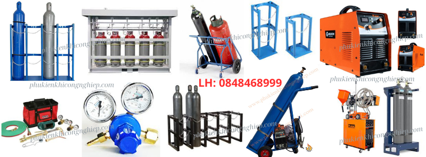 giá đỡ bình khí