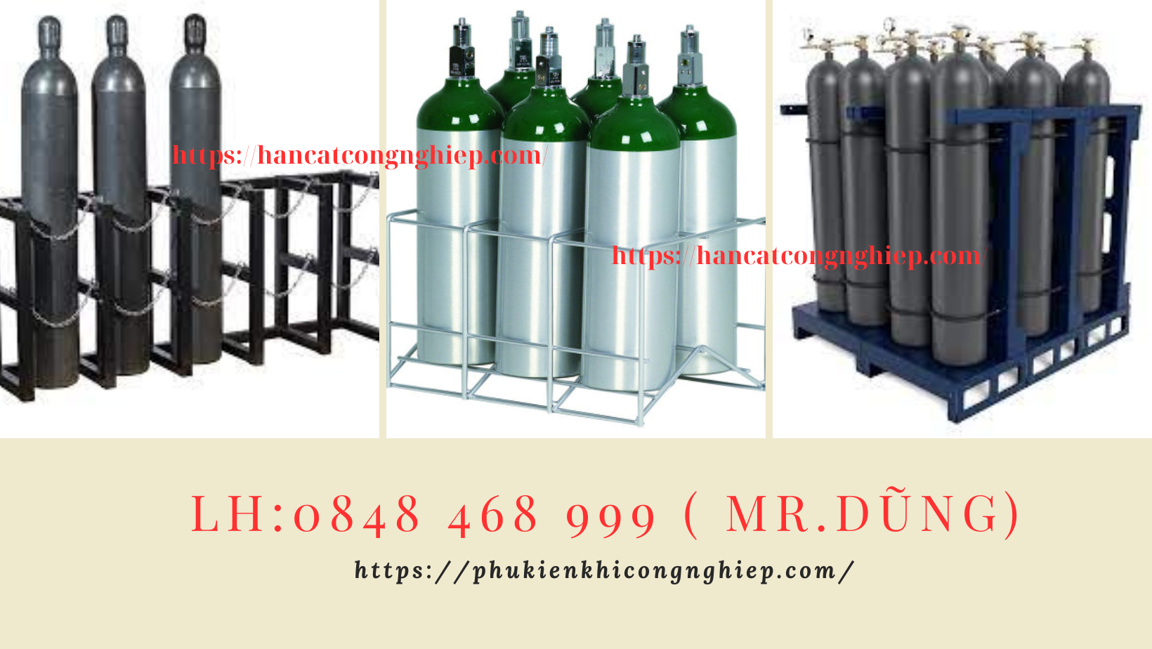 giá đỡ bình khí