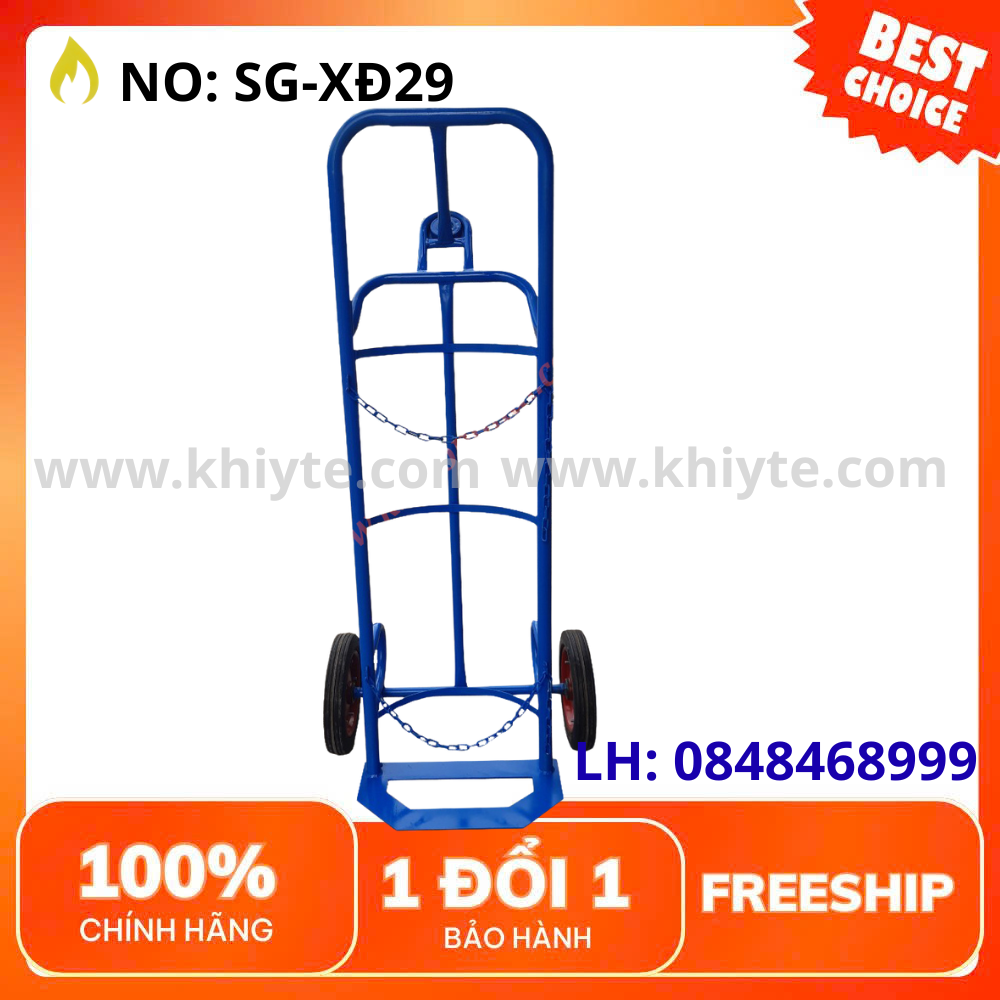 Xe Đẩy Bình Gas 45 Kg – Giải Pháp An Toàn Cho Việc Vận Chuyển Bình Gas Nặng