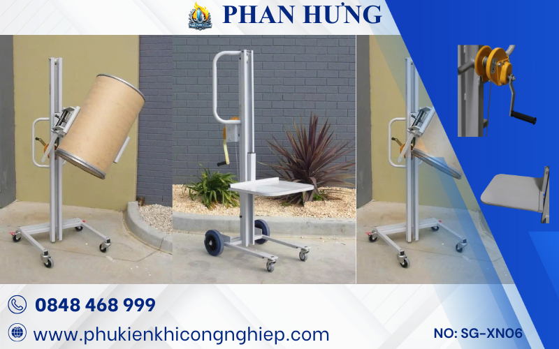Xe Nâng Hàng Mini Cao 1.5m - 2m (1)