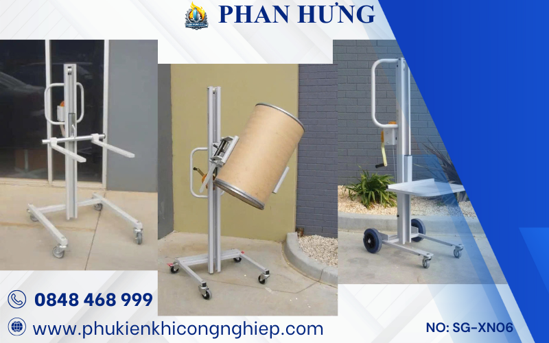 Xe Nâng Hàng Mini Cao 1.5m - 2m (4)