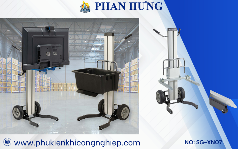 Xe Nâng Hàng Mini Cao 1.5m - 2m (5)
