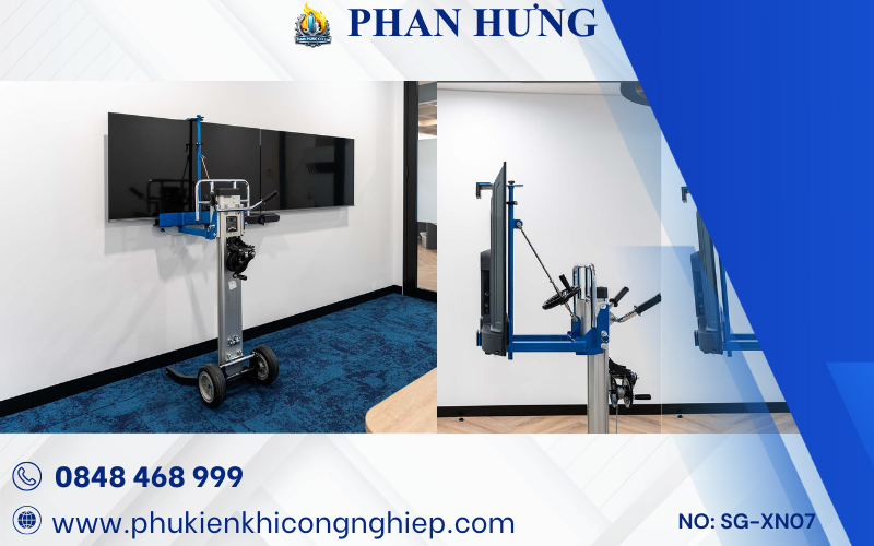 Xe Nâng Hàng Mini Cao 1.5m - 2m (6)
