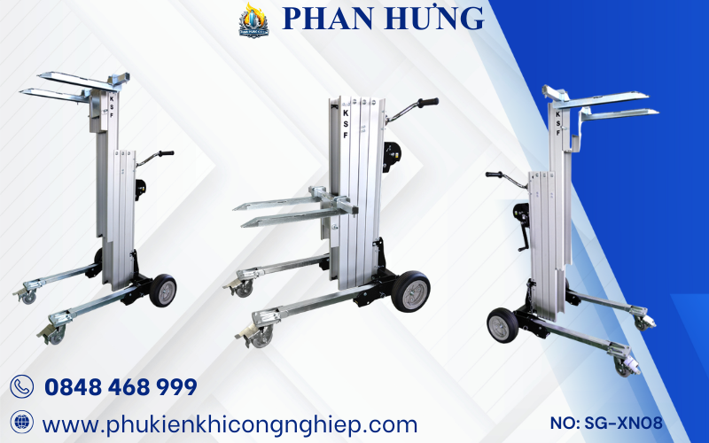 Xe Nâng Hàng Mini Cao 1.5m - 2m (9)