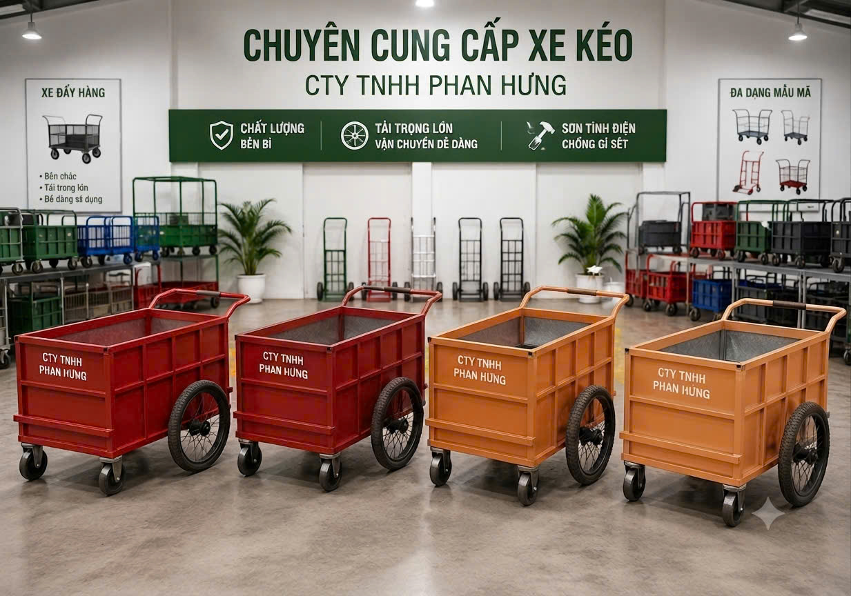 Màu Sắc Đa Dạng Xe Kéo SGXK-02 Phan Hưng